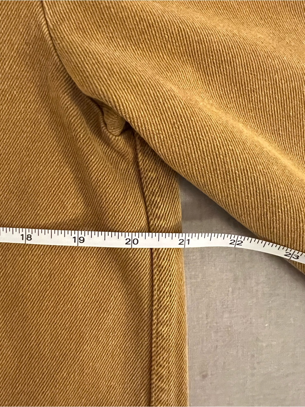 Alex Mill Britt Work Jacket in Golden Khaki - Picture 7 of 10